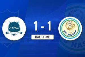 半场：武汉女足1-1纳萨夫，唐涵造乌龙，马君失点奥乌苏失空门